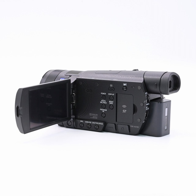 SONY ビデオカメラ FDR-AX100 ブラック