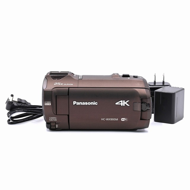 Panasonic(パナソニック)のPANASONIC HC-WX995M-T ブラウン スマホ/家電/カメラのカメラ(ビデオカメラ)の商品写真