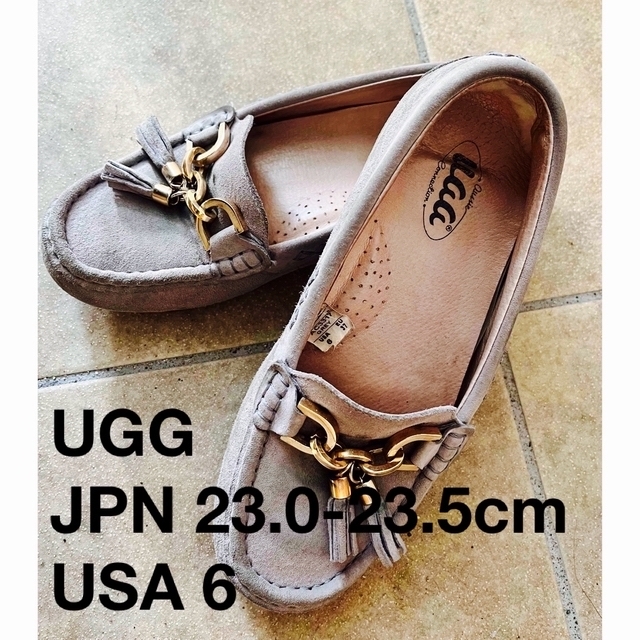 UGG(アグ)のUGG モカシン デッキシューズ USA6 レディースの靴/シューズ(スリッポン/モカシン)の商品写真