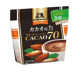 モリナガセイカ(森永製菓)の【さち様専用】森永製菓 カカオの力＜ＣＡＣＡＯ７０＞ 200g×4(その他)