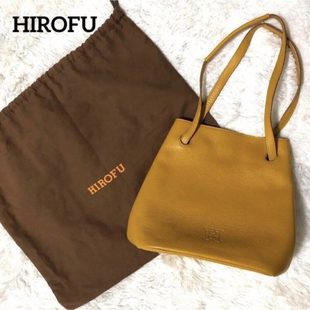 極美品】HIROFUヒロフ プリマ・レザーショルダーバッグ M 2WAY