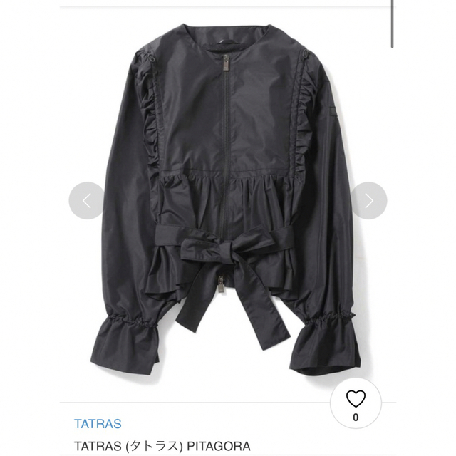 TATRAS - 美品♪タトラスPITAGORAピタゴラ ショートブルゾン TATRAS - 美品♪タトラスPITAGORAピタゴラ ショートブルゾン