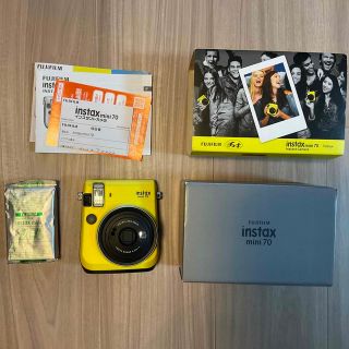 富士フイルム - FUJI FILM INSTAX MINI 70 YELLOWの通販 by mtk's shop