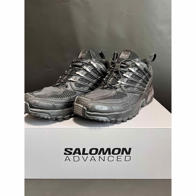 27cm 美品 Salomon Advanced ACS Pro - スニーカー