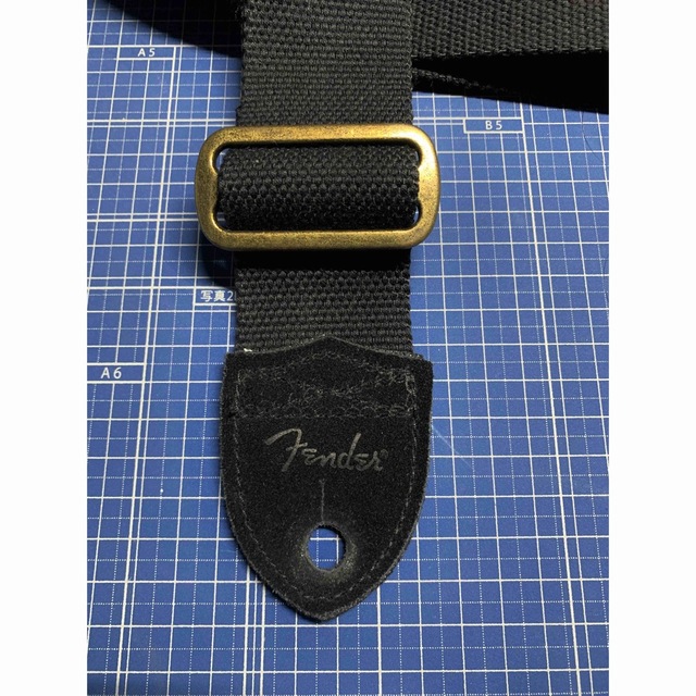 Fender - Fender Cotton/Leather Strap (Black)の通販 by がっきー's
