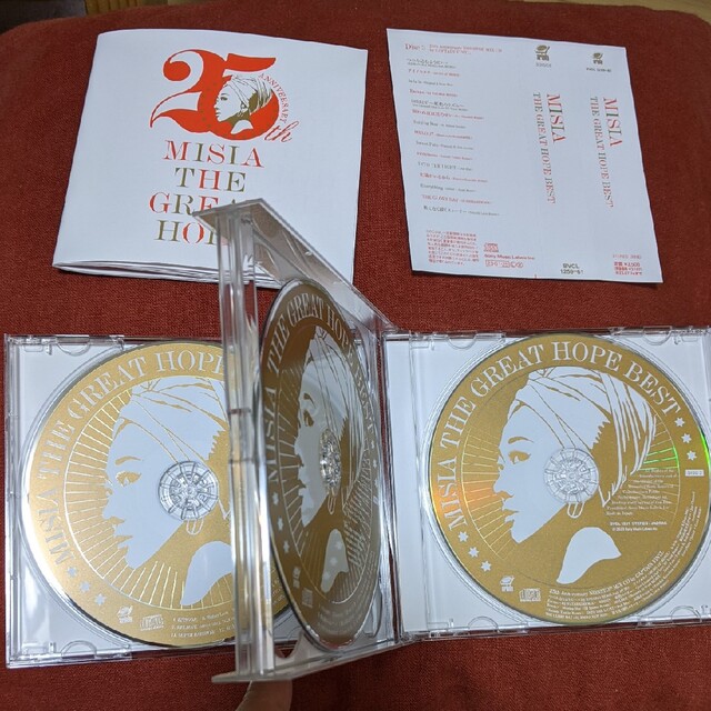 koko様専用   MISIA 3枚組 THE GREAT HOPE BEST エンタメ/ホビーのCD(ポップス/ロック(邦楽))の商品写真