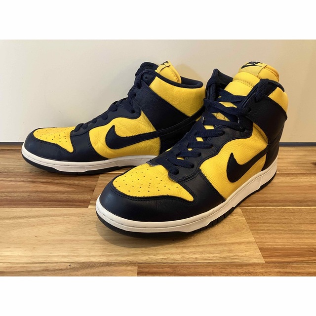 Nike Dunk High Retro QS MICHIGAN US12 30