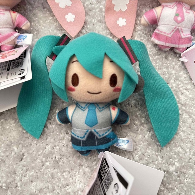 SEGA(セガ)の初音ミク モアプラスマスコット 桜ミク 2023 全種セット‪‪❤︎‬ エンタメ/ホビーのフィギュア(アニメ/ゲーム)の商品写真