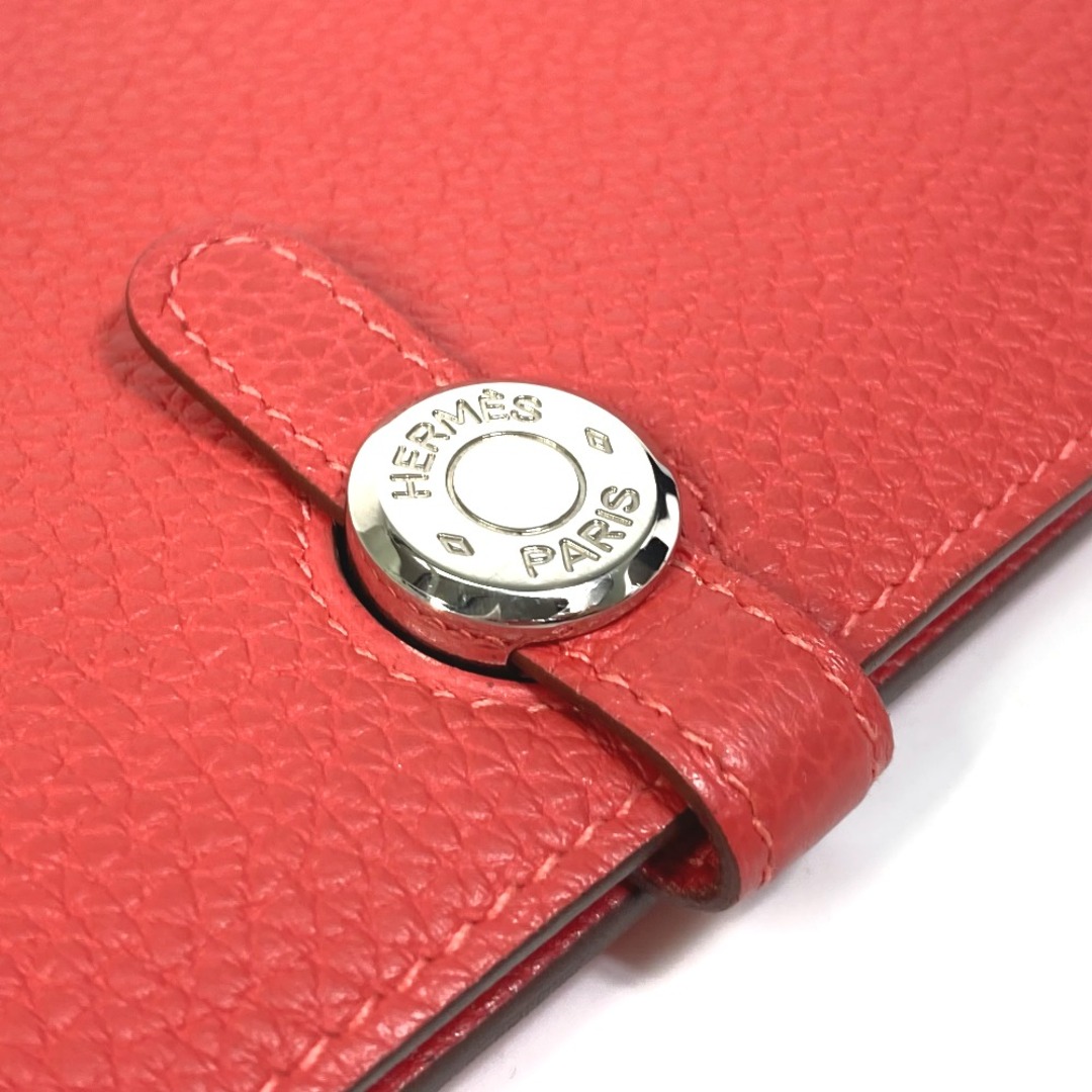 Hermes - エルメス HERMES ドゴンGM 二つ折り 長財布 トゴ X刻