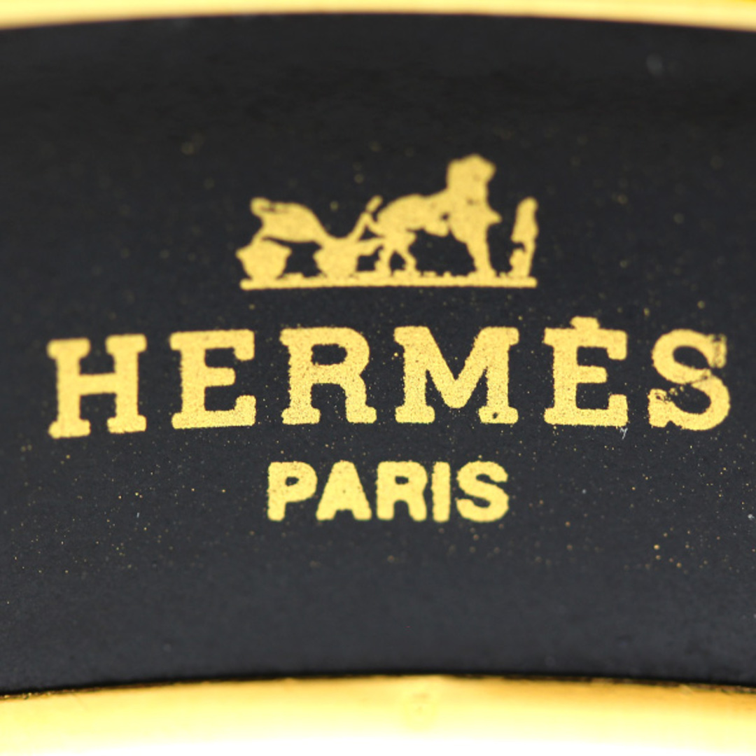 HERMES エルメス メタル エマイユGM バングル 35.7g レディース