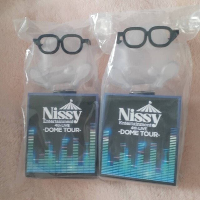 nissy ペンライト　2本セット　銀テ付き