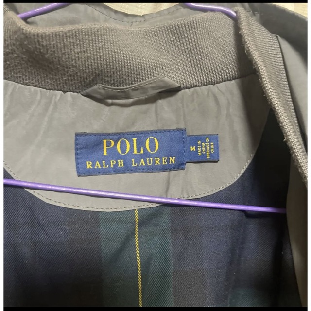 POLO RALPH LAUREN(ポロラルフローレン)のラルフローレン MA-1 グレー メンズのジャケット/アウター(フライトジャケット)の商品写真