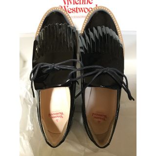 ヴィヴィアンウエストウッド(Vivienne Westwood)のヴィヴィアンウエストウッド　ロッキンホース　ゴルフ　エナメル(ローファー/革靴)