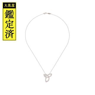 ハリーウィンストン(HARRY WINSTON)のハリー　ウィンストン  リリークラスター ネックレス プラチナ   【430】2(ネックレス)