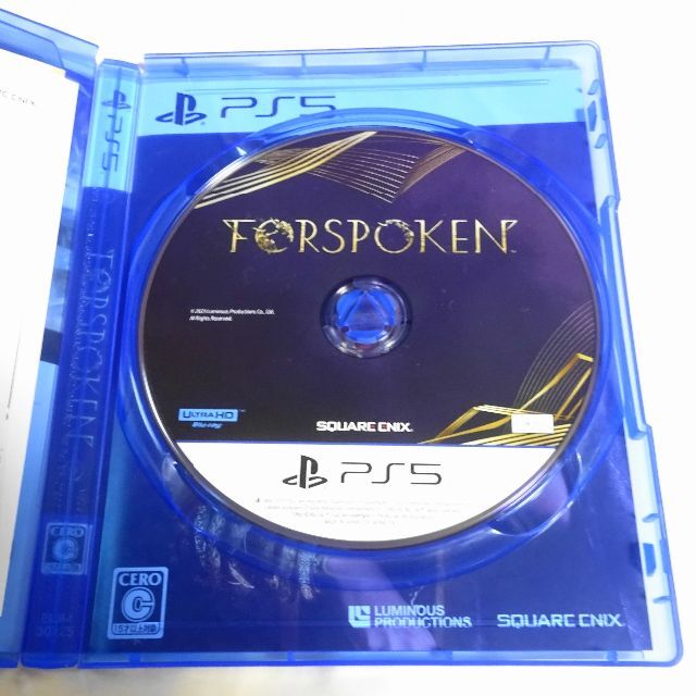 PS5 FORSPOKEN 初回特典付 フォースポークン エンタメ/ホビーのゲームソフト/ゲーム機本体(家庭用ゲームソフト)の商品写真