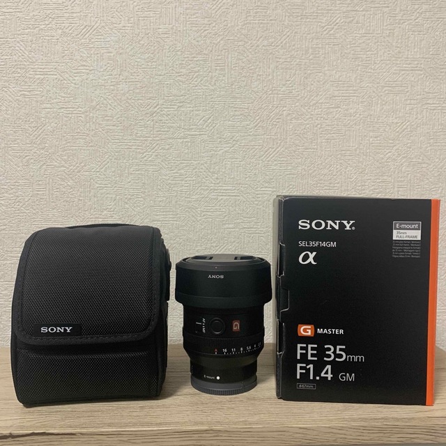 超お買い得！】 SONY ほぼ未使用品 GM 35mmF1.4 FE レンズ(単焦点