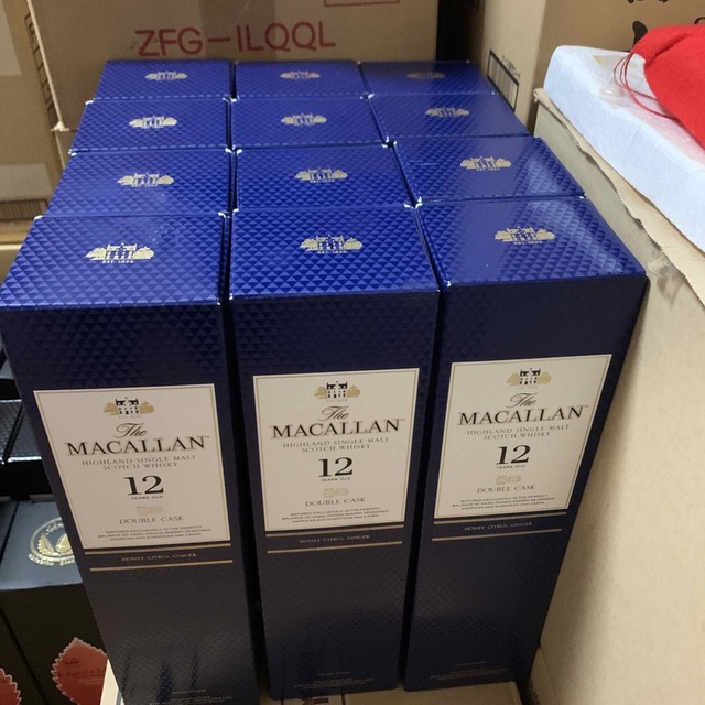 独特な店 マッカラン12年ダブルカスク 12本セット ウイスキー