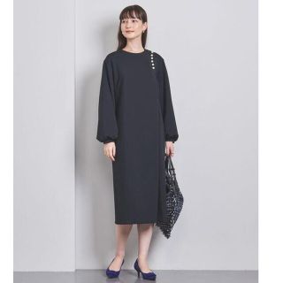 ユナイテッドアローズ(UNITED ARROWS)のUNITED　ARROWS　SPONGYワンピース　新品タグ付き(ロングワンピース/マキシワンピース)