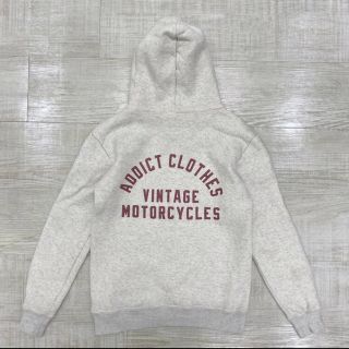 アディクト(ADDICT)のADDICT CLOTHES アディクトクローズ パーカー フーディ サイズ36(パーカー)