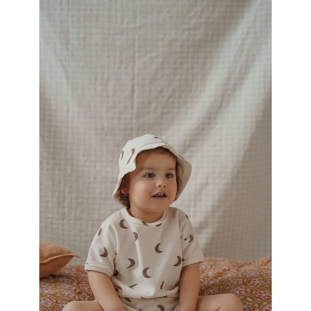 【新品未使用】organic zoo テリーTシャツ 2-3y キッズ/ベビー/マタニティのキッズ服女の子用(90cm~)(Tシャツ/カットソー)の商品写真