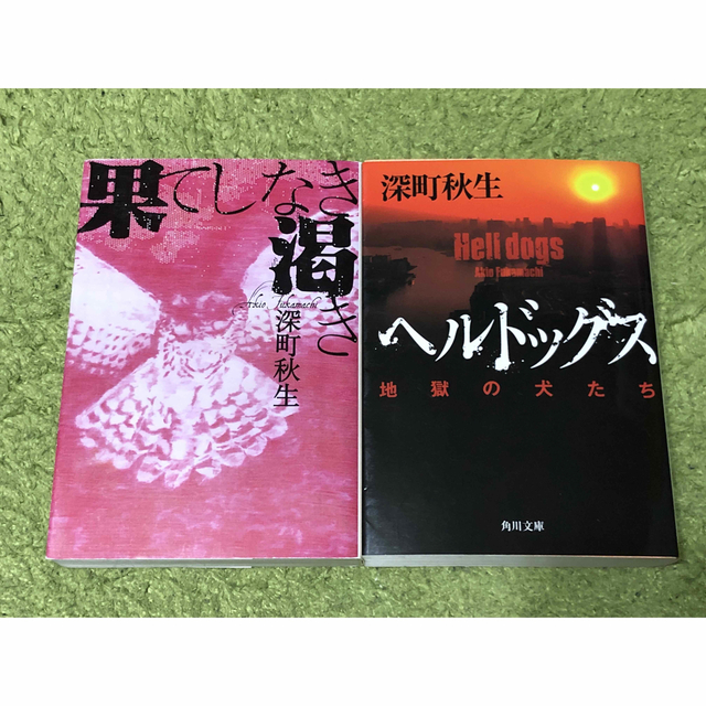 ヘルドッグス 地獄の犬たち 果てしなき渇き 深町秋生 セット エンタメ/ホビーの本(文学/小説)の商品写真