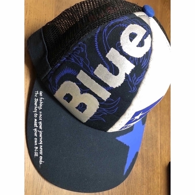 BLUE BLUE(ブルーブルー)の  Blue Blueキャップ　子供用　タックルバッグ スポーツ/アウトドアのフィッシング(ウエア)の商品写真