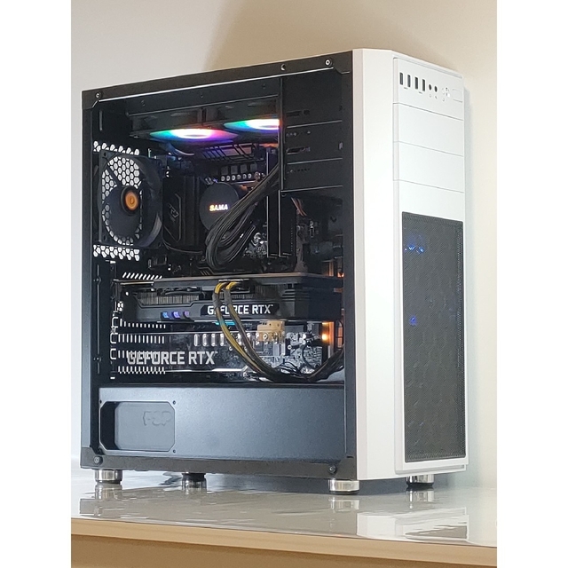 【最新CPU搭載ゲーミングPC】i7-13700KF RTX3080 簡易水冷