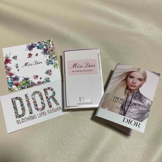 ディオール(Dior)のミスディオール 香水 グロス サンプル引換券 セット(香水(女性用))