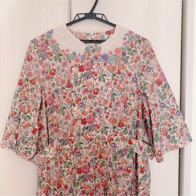 Jane Marple♡ Heirloom Flower EMBカラードレス - ひざ丈ワンピース
