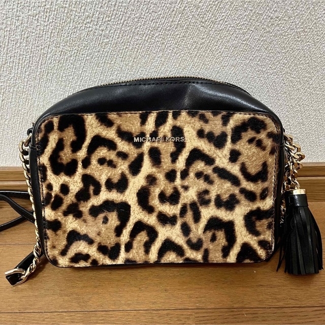 MICHAEL KORS ショルダーバッグ レオパード ヒョウ柄 | フリマアプリ ラクマ