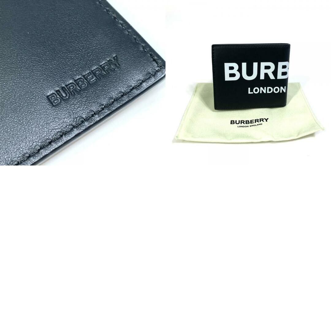 BURBERRY - バーバリー BURBERRY 8013919 ロゴ 札入れ 2つ折り財布
