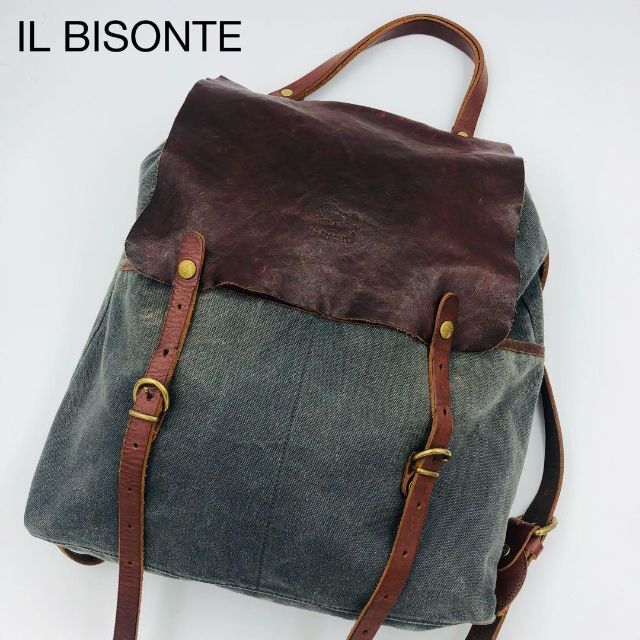 IL BISONTE - 美品✨️イルビゾンテ 2way リュック バックパック
