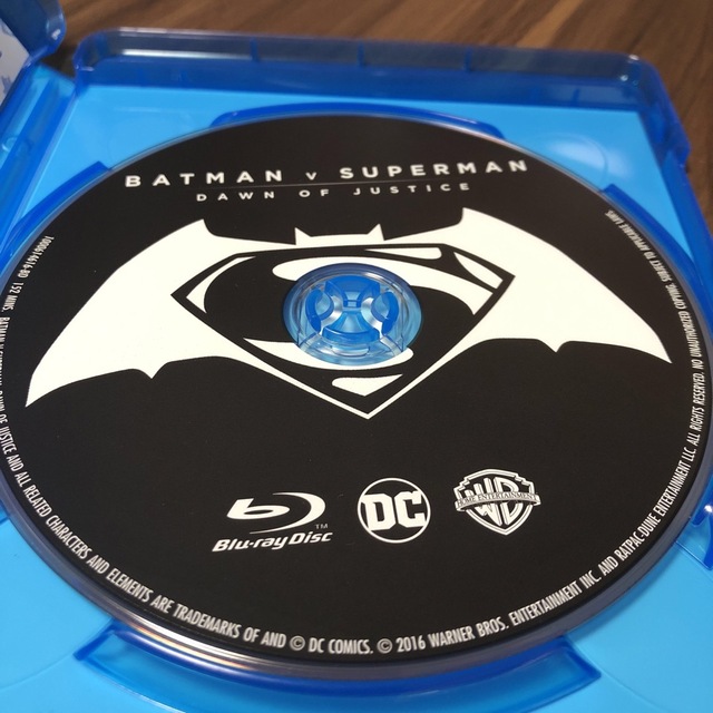 DC(ディーシー)のバットマン　vs　スーパーマン　ジャスティスの誕生 Blu-ray エンタメ/ホビーのDVD/ブルーレイ(外国映画)の商品写真