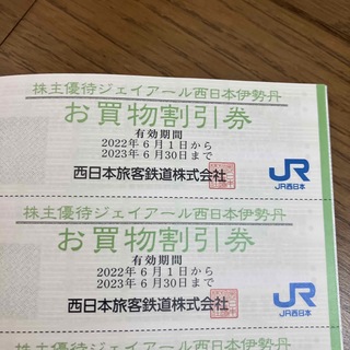 JR西日本伊勢丹お買物割引券９枚(ショッピング)