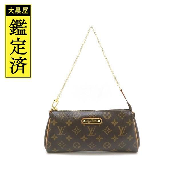 LOUIS VUITTON LV Monogram Eva Shoulder Pouch Bag M95567 Vintage #BN627 S