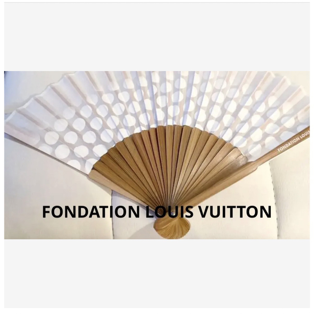 LOUIS VUITTON - FONDATION LOUIS VUITTON限定扇子新品 フォンダシオン