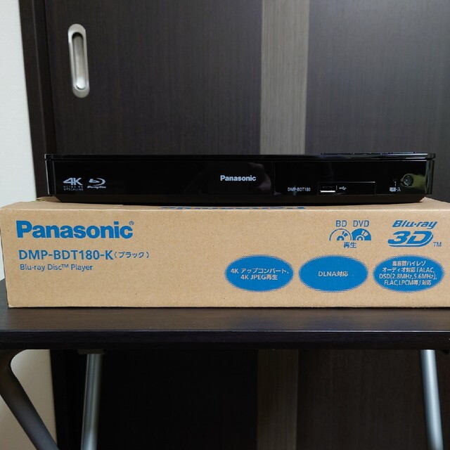 セール Panasonic ブルーレイディスクプレーヤー DMP-BDT180-K