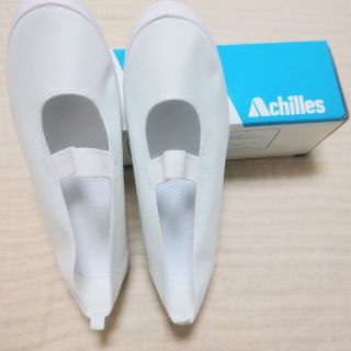 アキレス(Achilles)の値下げしました！アキレスバレー 布 白 ホワイト 26cm 未使用(その他)