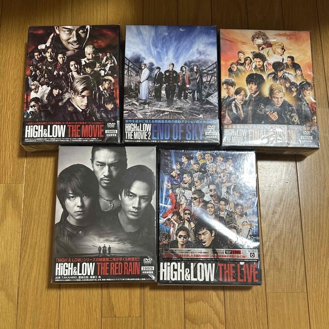 HiGH&LOW 5作まとめ売り