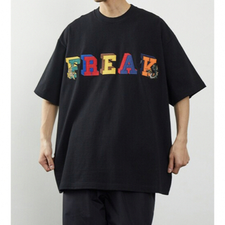 FREAK'S STORE - ★新品★フリークスストア 竜虎刺繍ロゴTシャツ ブラック/S