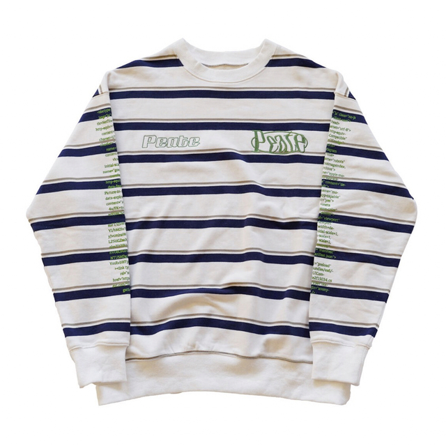 Peate border Sweat 【完売商品】 | porobet.cz
