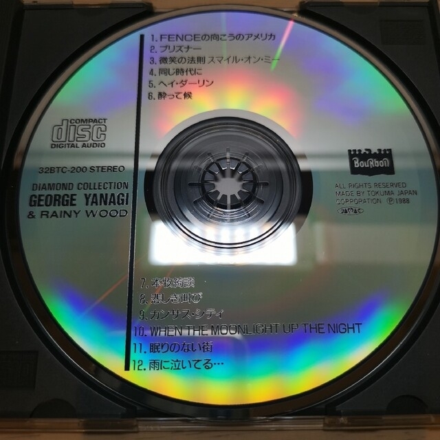 柳ジョージ&レイニーウッド 「DIAMOND COLLECTION」廃盤CD エンタメ/ホビーのCD(ポップス/ロック(邦楽))の商品写真