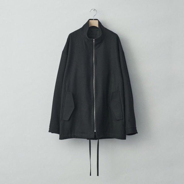 stein Melton Zip Half Coat 新品未使用ブラック定価