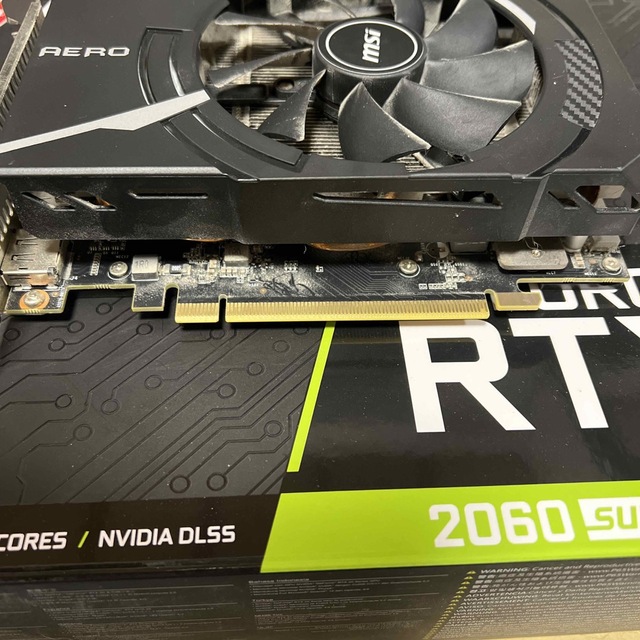 msi rtx2060super  グラフィックボード