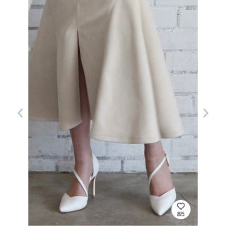ROYAL PARTY ベーシックパンプス 白