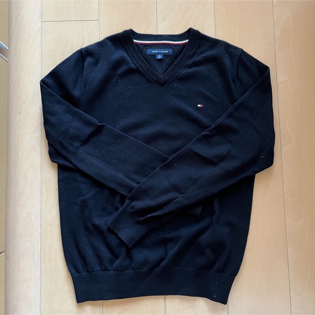 TOMMY HILFIGER(トミーヒルフィガー)のTommy Hilfiger ニット セーター ブラック メンズのトップス(ニット/セーター)の商品写真