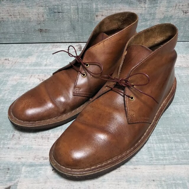 Clarks - CLARKS レザー チャッカブーツ US8.5の通販 by SHO'S Clarks - CLARKS レザー チャッカブーツ US8.5の通販 by SHO'S
