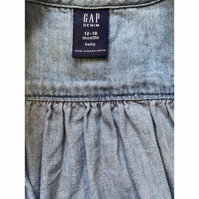 GAP(ギャップ)のGAP ワンピース キッズ/ベビー/マタニティのベビー服(~85cm)(ワンピース)の商品写真