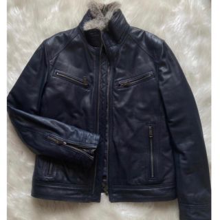 バーバリーブラックレーベル(BURBERRY BLACK LABEL)のバーバリーブラックレーベル♥️レザージャケット(レザージャケット)