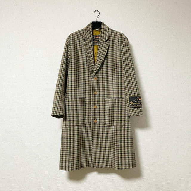 GUCCI - GUCCI 19aw 千鳥格子 チェスターコート の通販 by 雁's GUCCI - GUCCI 19aw 千鳥格子 チェスターコート の通販 by 雁's